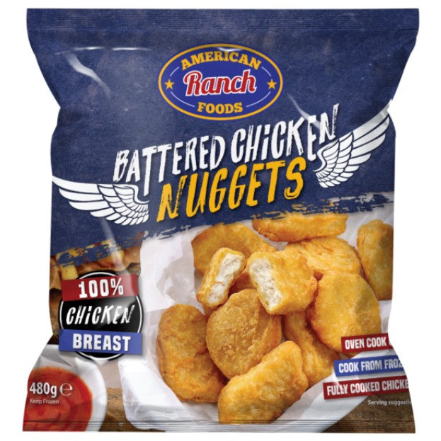 American Ranch Battered Chicken Nuggets 480g