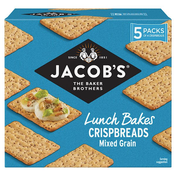 Jacobs Mixed Grain Crispbread 5pk 190g