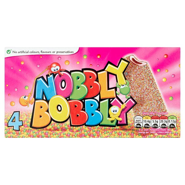 Nestle Nobbly Bobbly Lolly 4 pack*