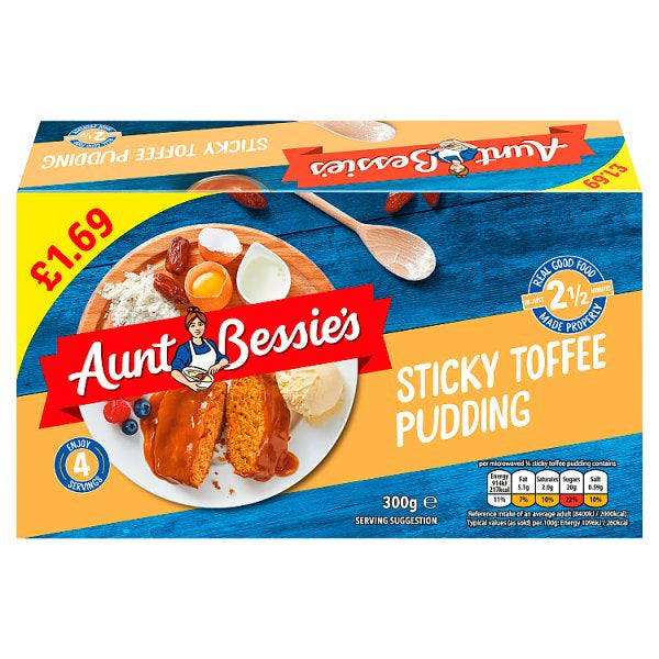 Aunt Bessies Sticky Toffee Pudding 300g