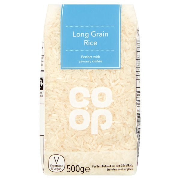 Co-op Long Grain Rice 500g