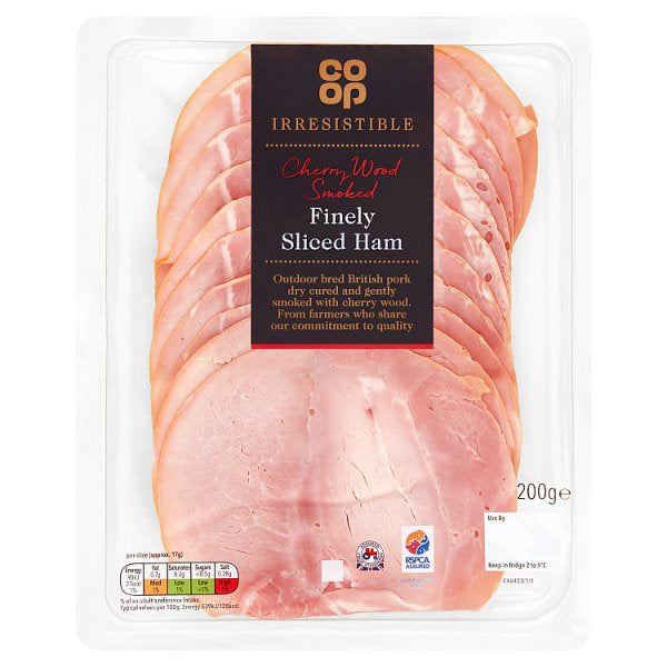 Co-op Irresistible Smoked Ham 200g