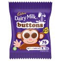Cadbury Dairy Milk Buttons 25p Choc Bag 14.4g *