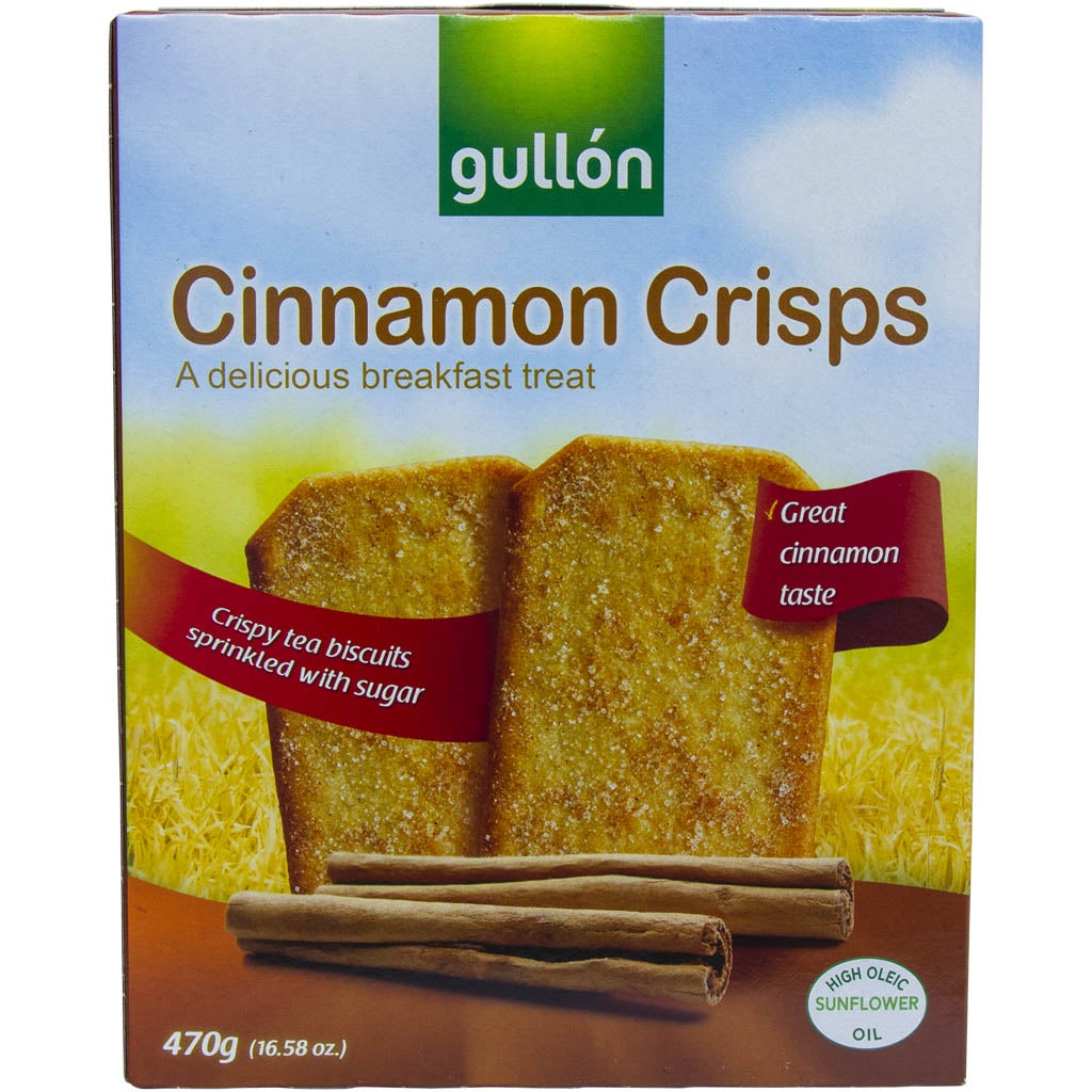 Gullon Cinnamon Crisps 470g