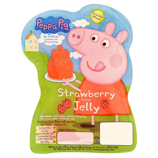 Peppa Pig Strawberry Jelly 75g