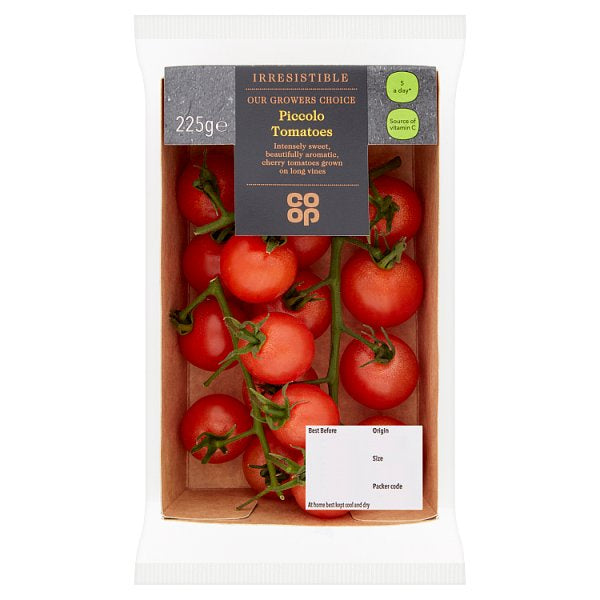 Co Op Irr Cherry Piccolo Tomatoes 225g