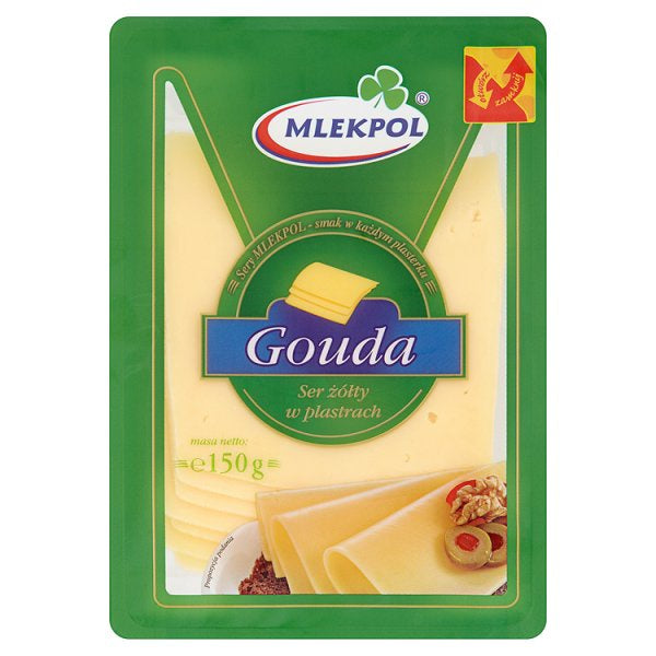 Mlekpol Gouda Cheese Slices 150g