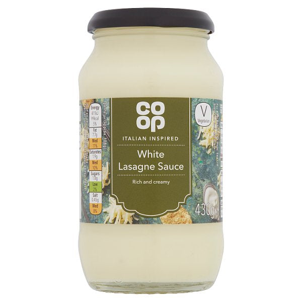 Co-op White Sauce for Lasagne 430g