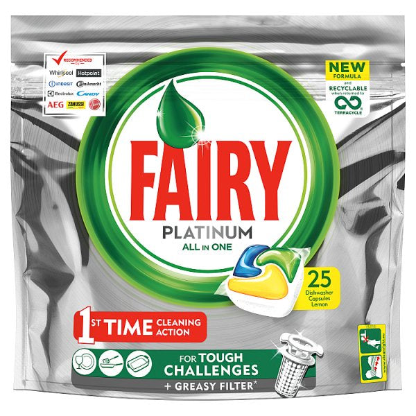 Fairy Platinum Tabs Lemon 25pk*#