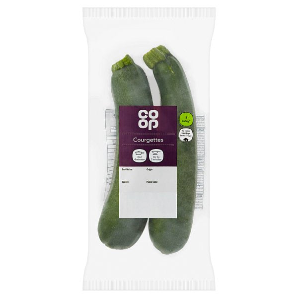 Co Op Courgettes 400g