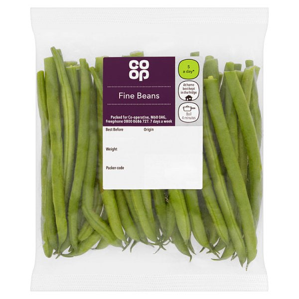 Co Op  Fine Beans 170g