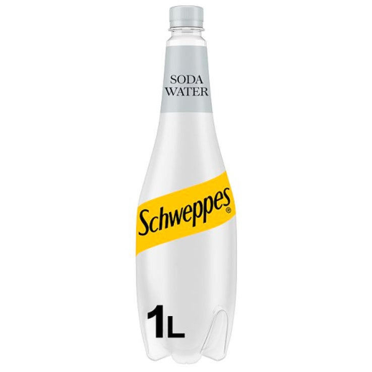 Schweppes Soda Water 1L*