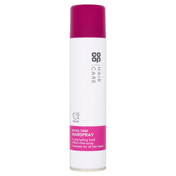 Co-op Hairspray Extra Firm Hold 300ml*