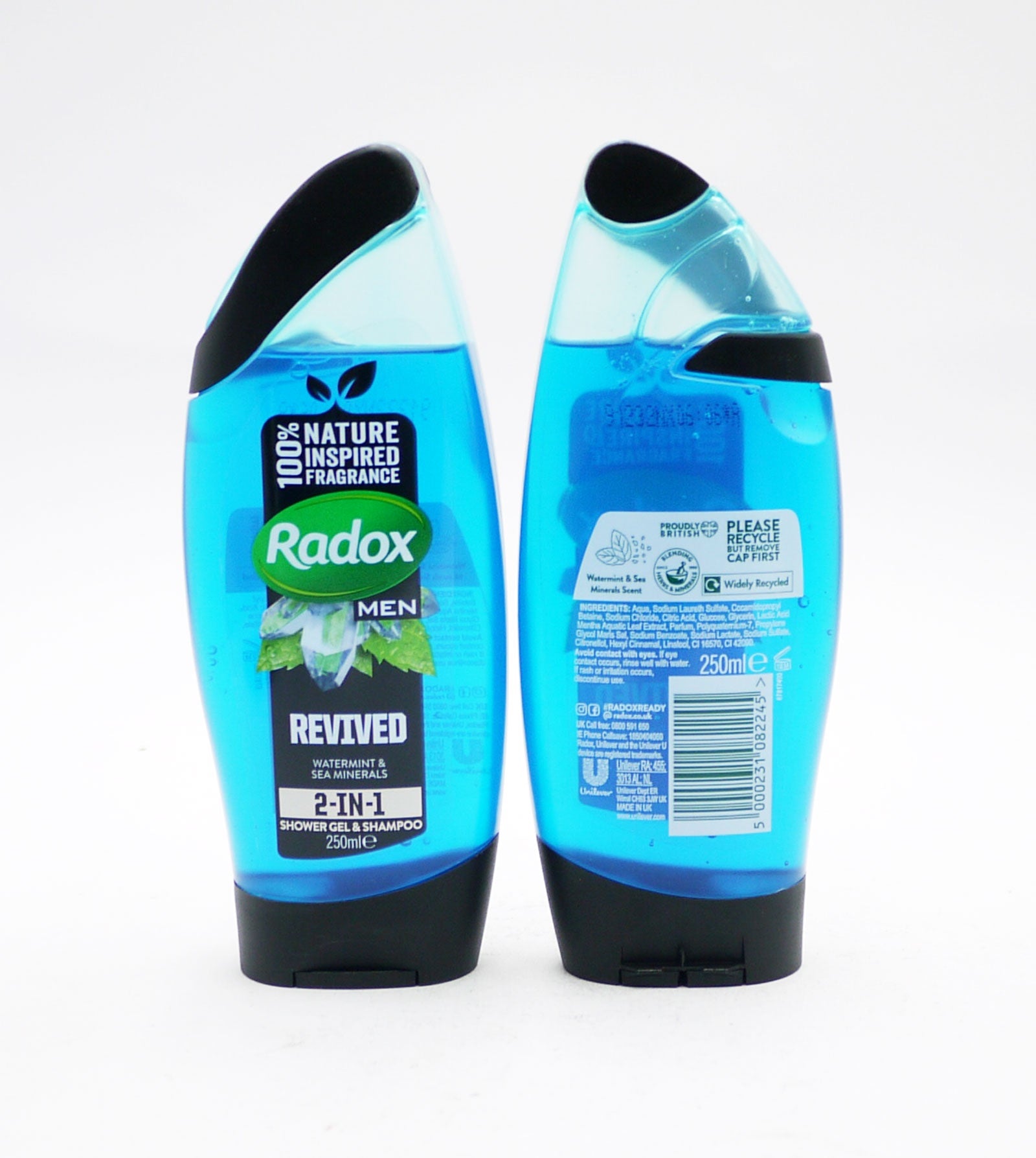 Radox Shower Gel 2in1 Men Revived 250ml*