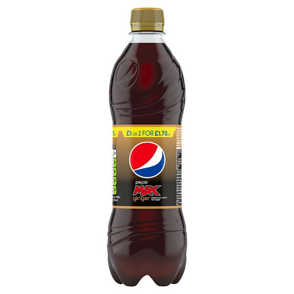 Pepsi Max Ginger 12 x 500ml*