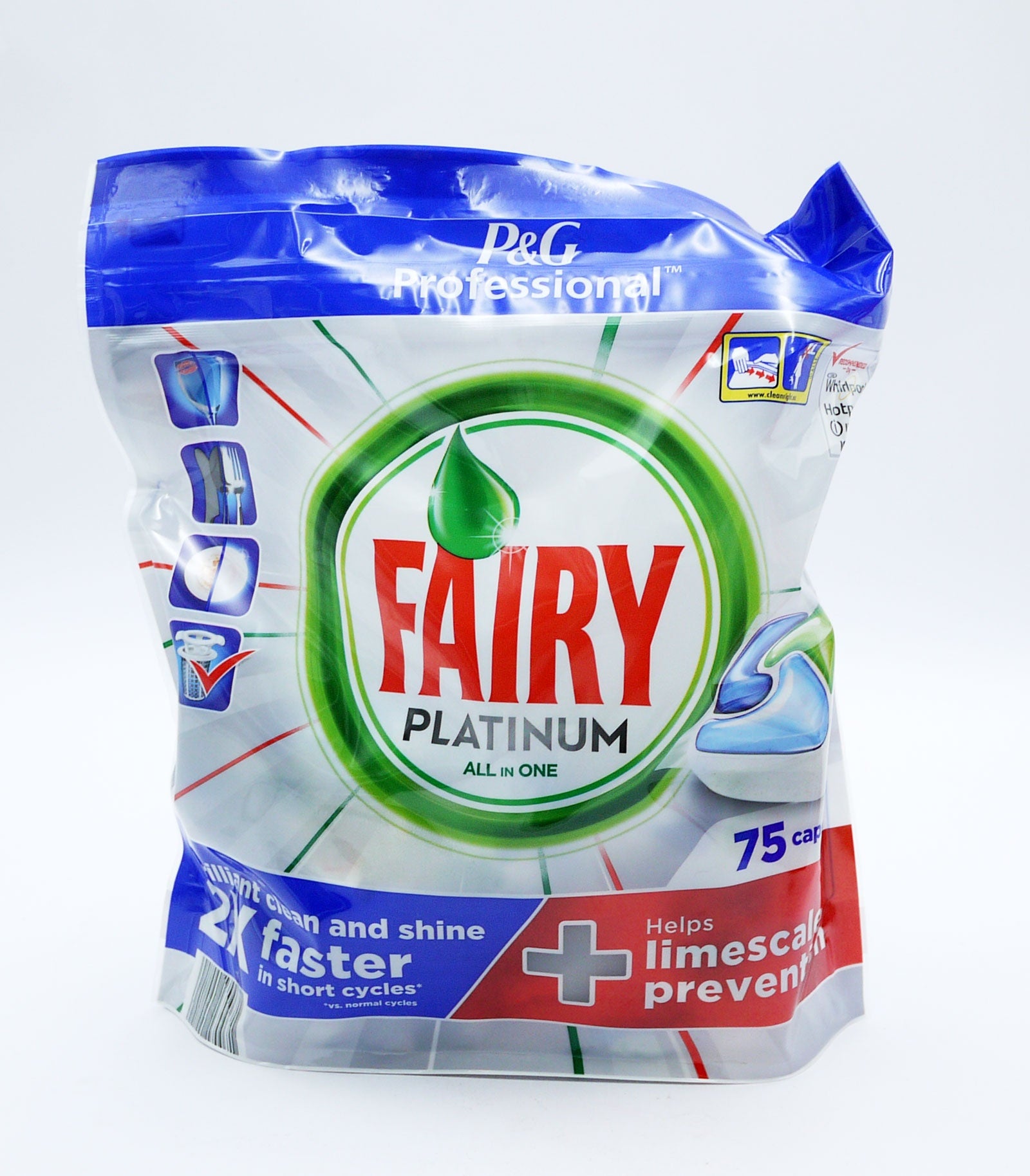 Fairy Platinum AIO Dishwasher Tablets (75)*