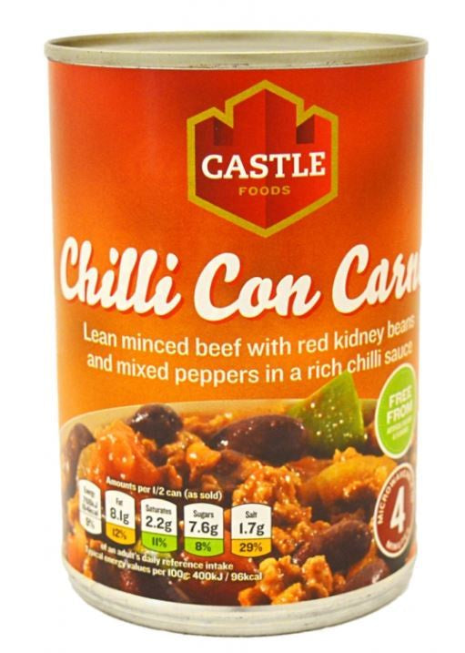 Castle Foods Chilli Con Carne 385g