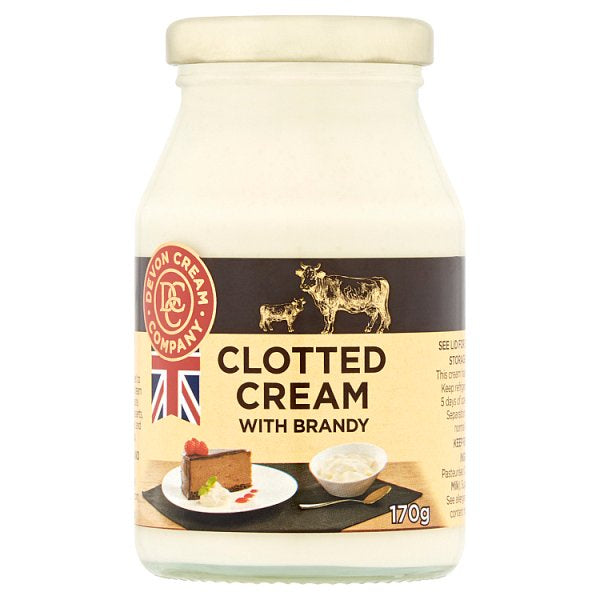 English Clotted cream with Brandy 170g