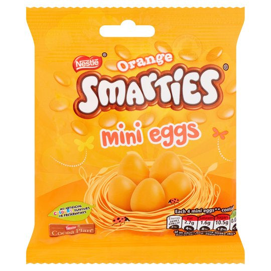 Smarties Mini Eggs Orange 80g *