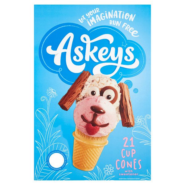 Askeys Cup Cones 21 pack