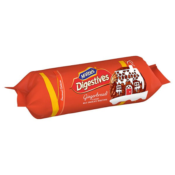 McVities Milk Chocolate Digestives Gingerbread 243g*#