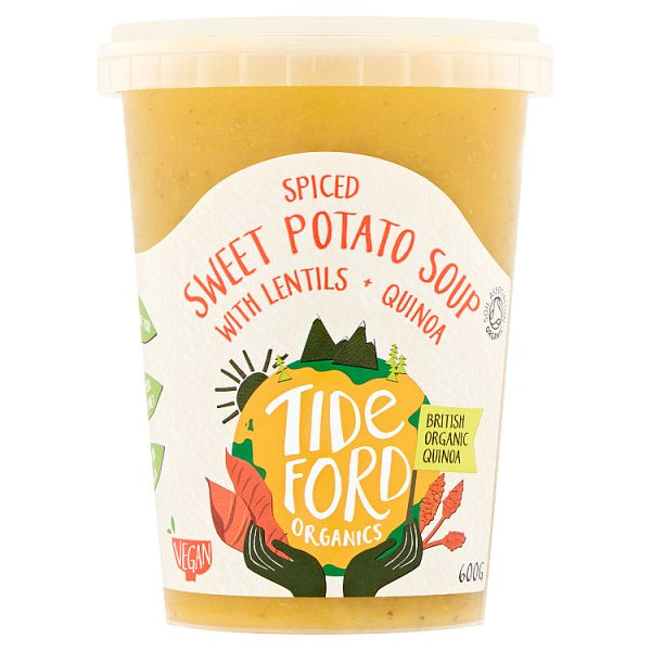 Tideford Organic Soup Sweet Pot/Quinoa GF 600g