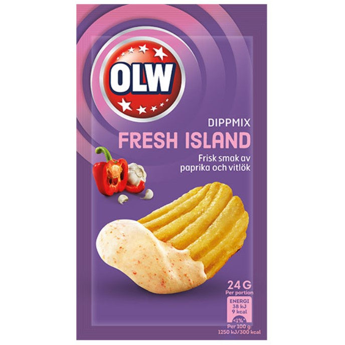 OLW Dip Mix Fresh Island 24g