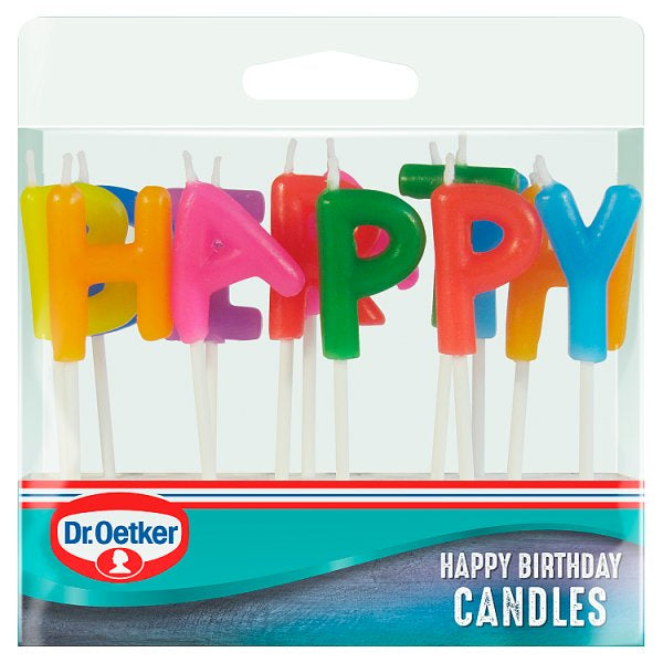 Dr Oetker Happy Birthday Candles*