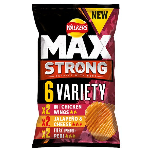 Walkers Max Strong Variety (6x27g)*