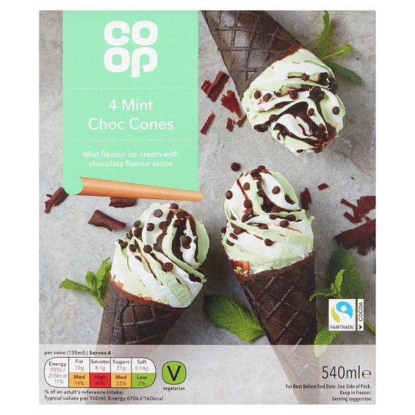 Co-op Mint Cones 4pk*