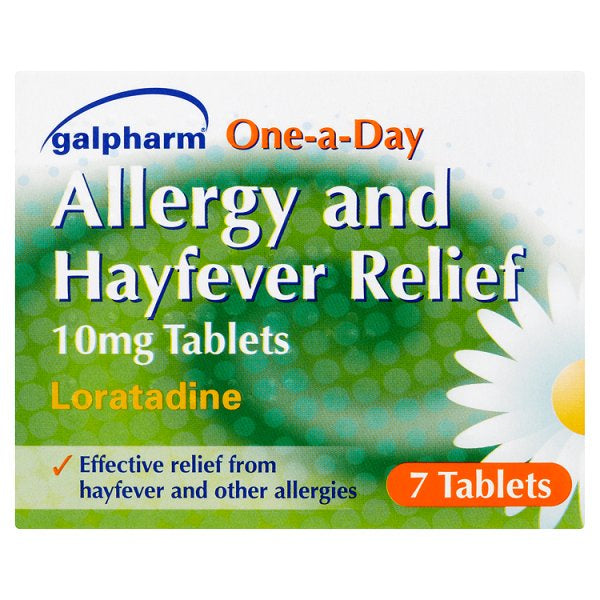 Galpharm Hayfever & Allergy Tablets Loratadine 10mg (7)*