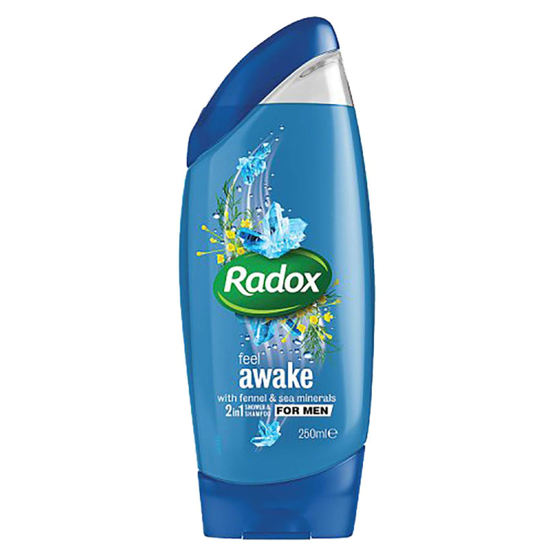 Radox Shower Gel 2in1 Feel Awake 250ml*