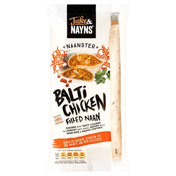Jake & Nayns' Naanster Balti Chicken 185g