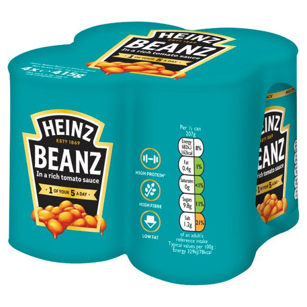 Heinz Baked Beans (4 x 415g) #