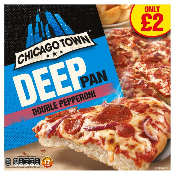 Chicago Town Deep Pan Pepperoni 415g