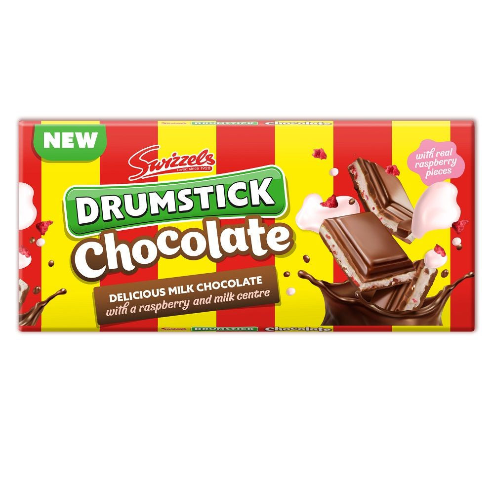 Swizzels Milk Chocolate Drumstick Bar 100g *#