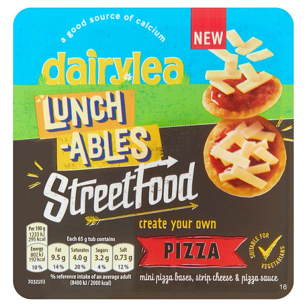 Dairylea Lunchables Stackers Pepperoni Pizza #