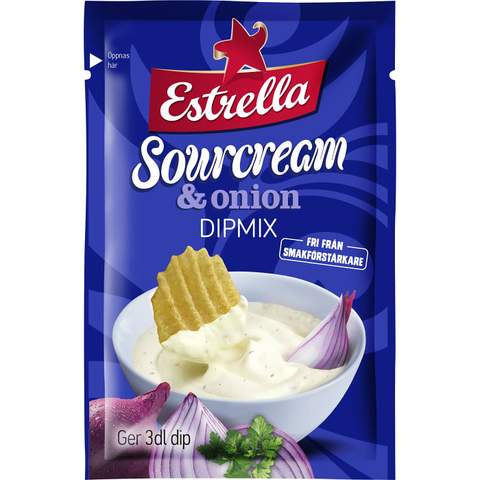 Estrella Sourcream & Onion Dipmix 24g