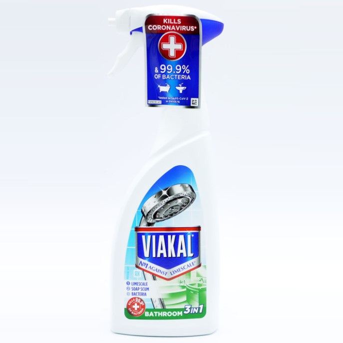 Viakal 3-in-1 Antibacterial Bathroom Spray 500ml*
