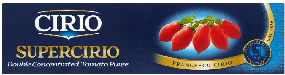 Cirio Supercirio Double Concentrated Tomato Puree (140g)