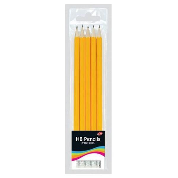 5 Rubber Tip Pencil
