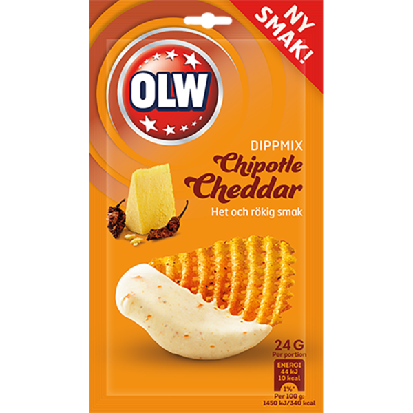 OLW Dip Mix Chipotle Cheddar 24g
