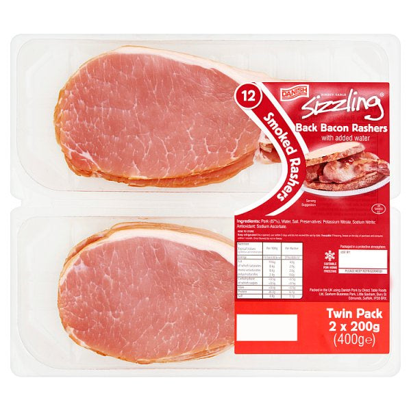 Sizzling Smoked Bacon Twin Pk 2 x 180g