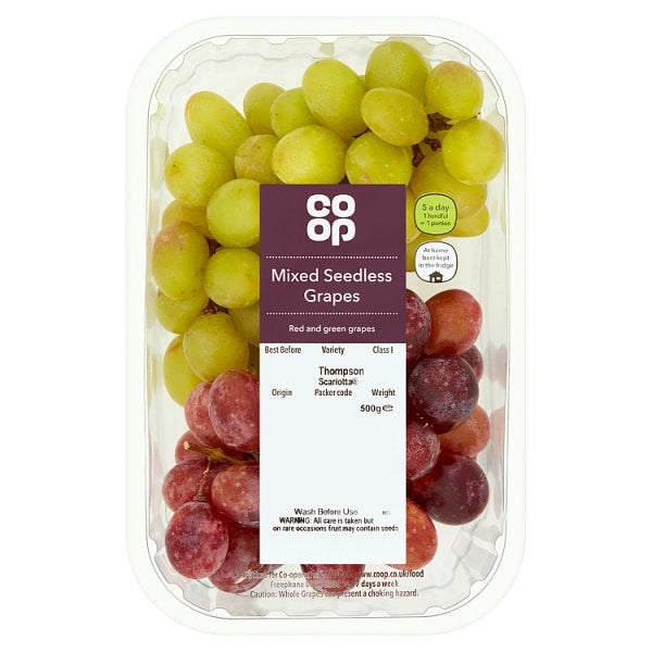 Co Op Mixed Grapes 500g