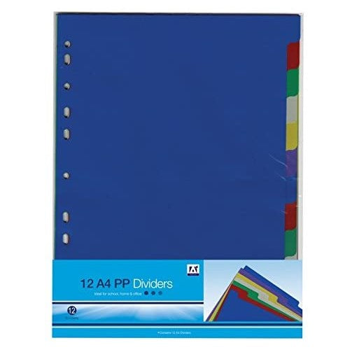A4 Dividers