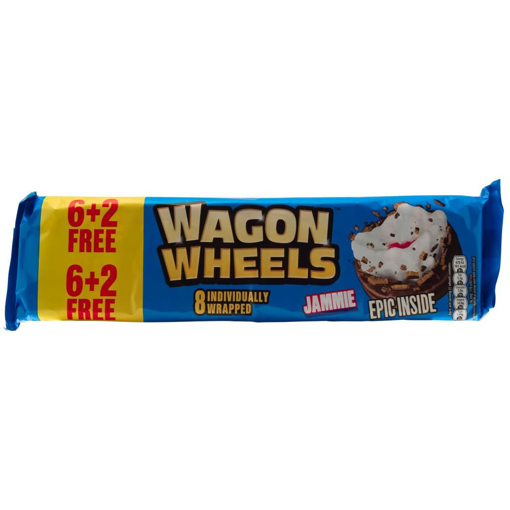 Wagon Wheels Jammie 6+2 free*