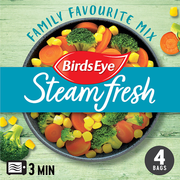 Birds Eye Steam Fresh Family Favourite 4 pk