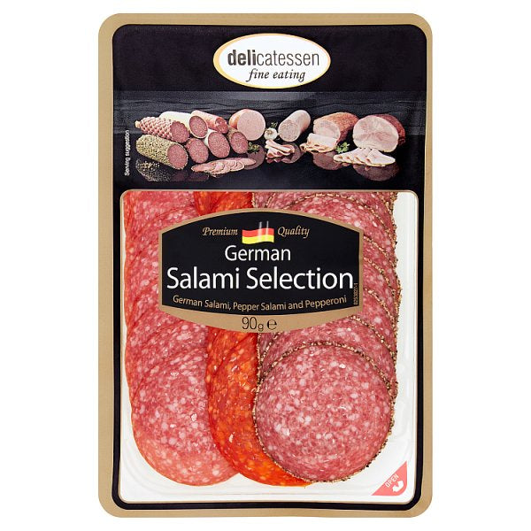 DFE Sliced German Salami Selection 90g
