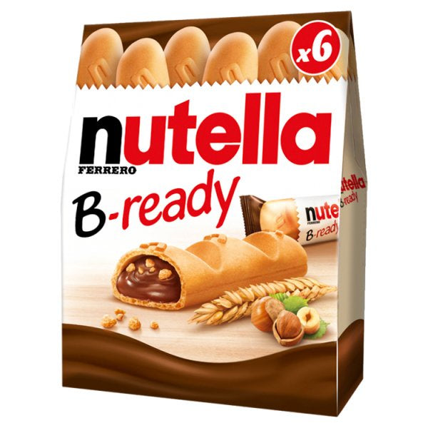 Nutella B-Ready bars 6 x 22g