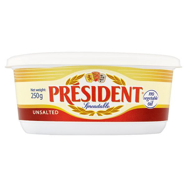 President unsalted spreadable 250g